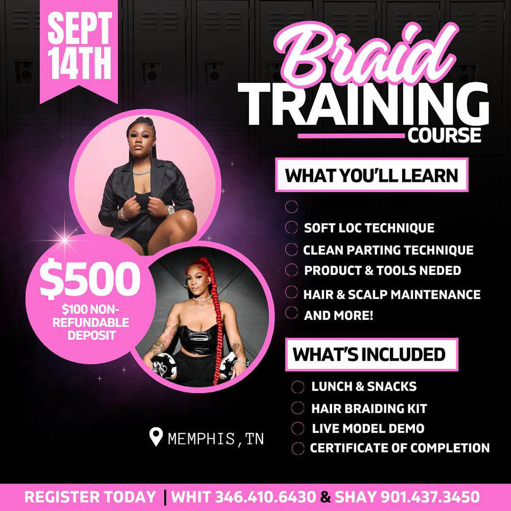 Knotless/Soft Loc Braid Class