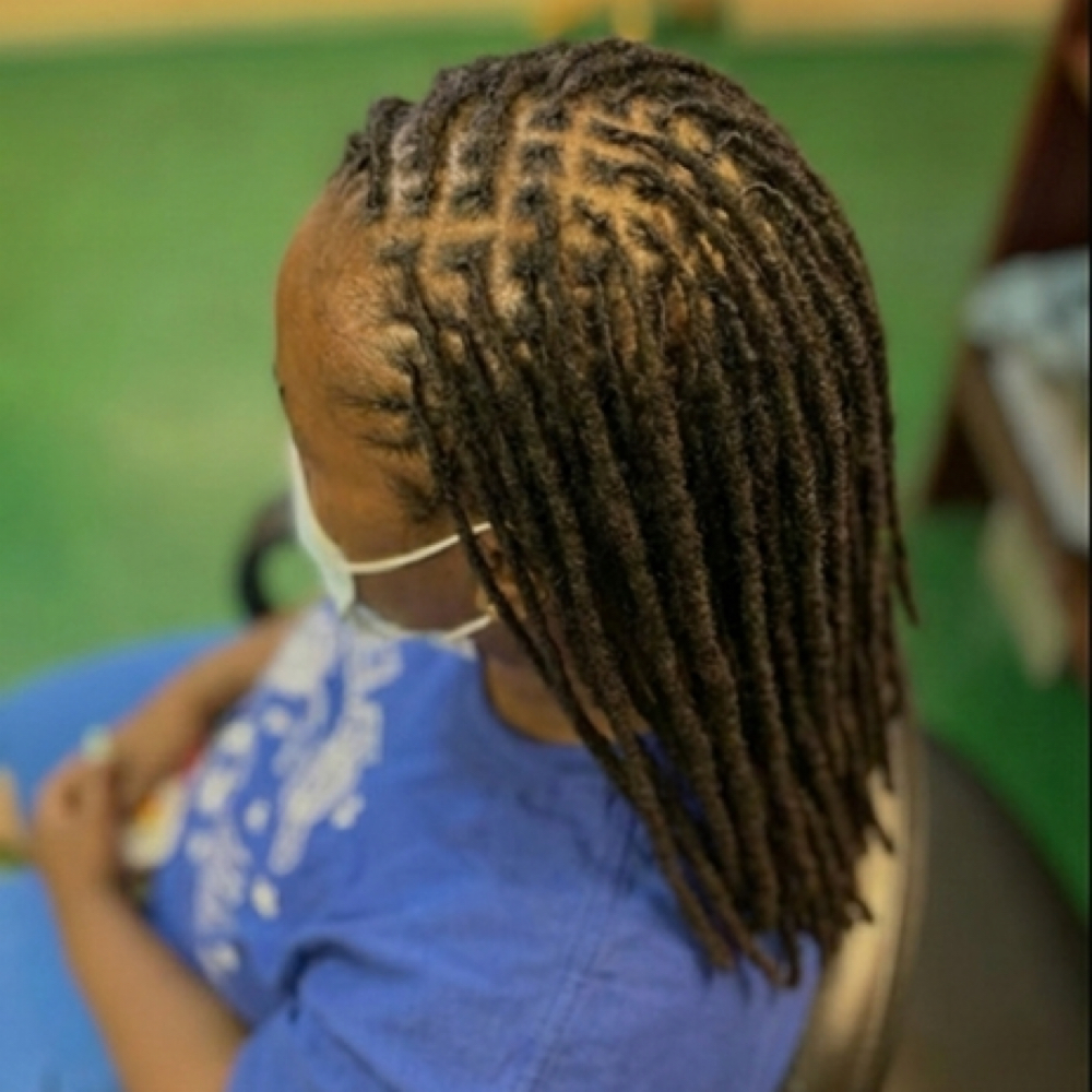 Interloc Method at Butterfly Styles | Natural Locs in Long Beach, CA