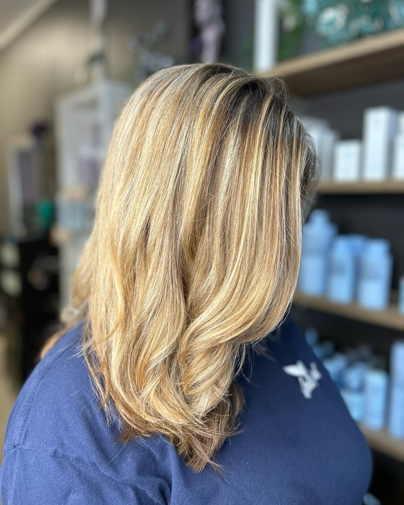 Full Balayage With Toner