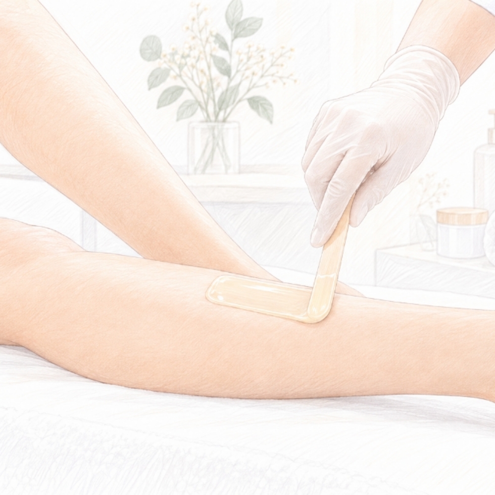 Lower legs waxing at Skin Reboot Spa Clinic in Cary, NC