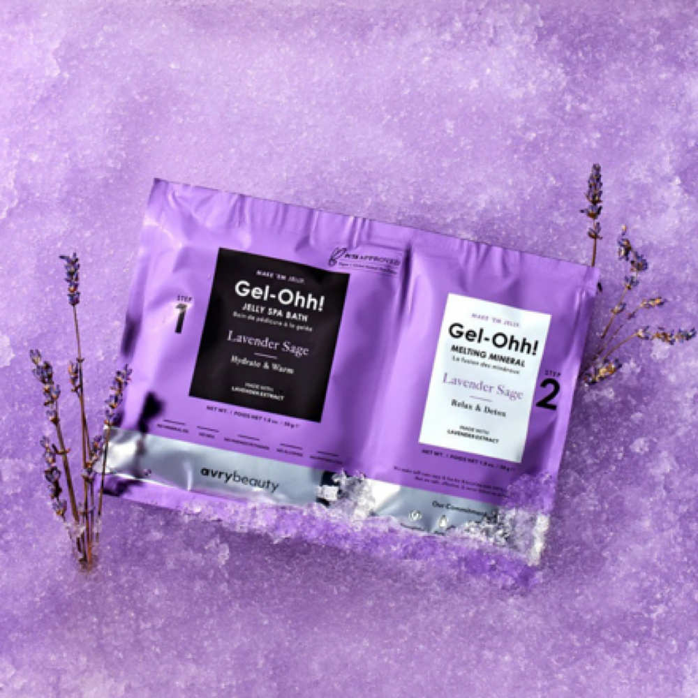 JELLY Bath 💜 Lavender & Sage at Polished Nail Spa in Granger, IN