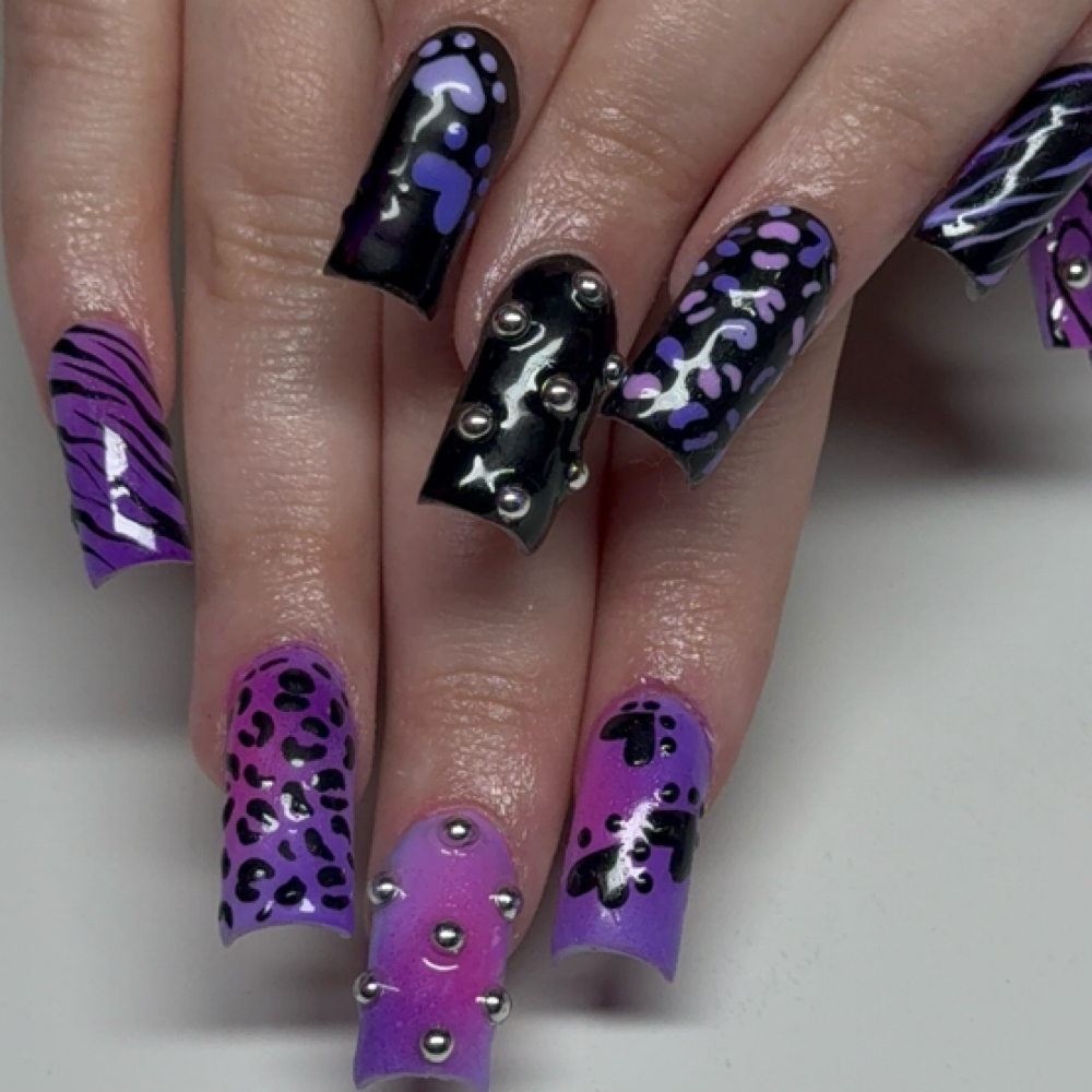 Medium Nails at nailzz by stunz in Brighton, CO