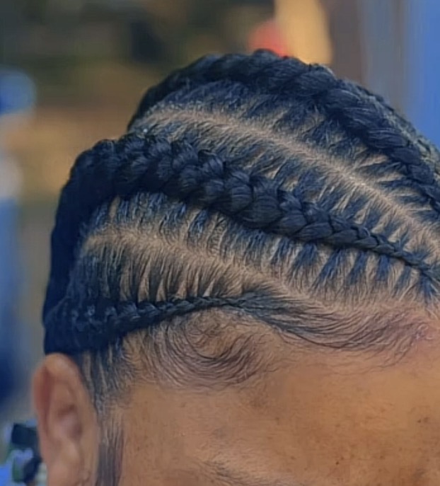 5-6 Stitch Braids at J and Z BEAUTY BY SHIRLEY in Ozark, AL