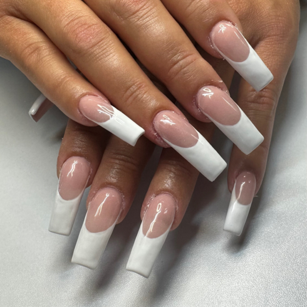 French Tip Full Set at Nails By G in Pittsburgh, PA