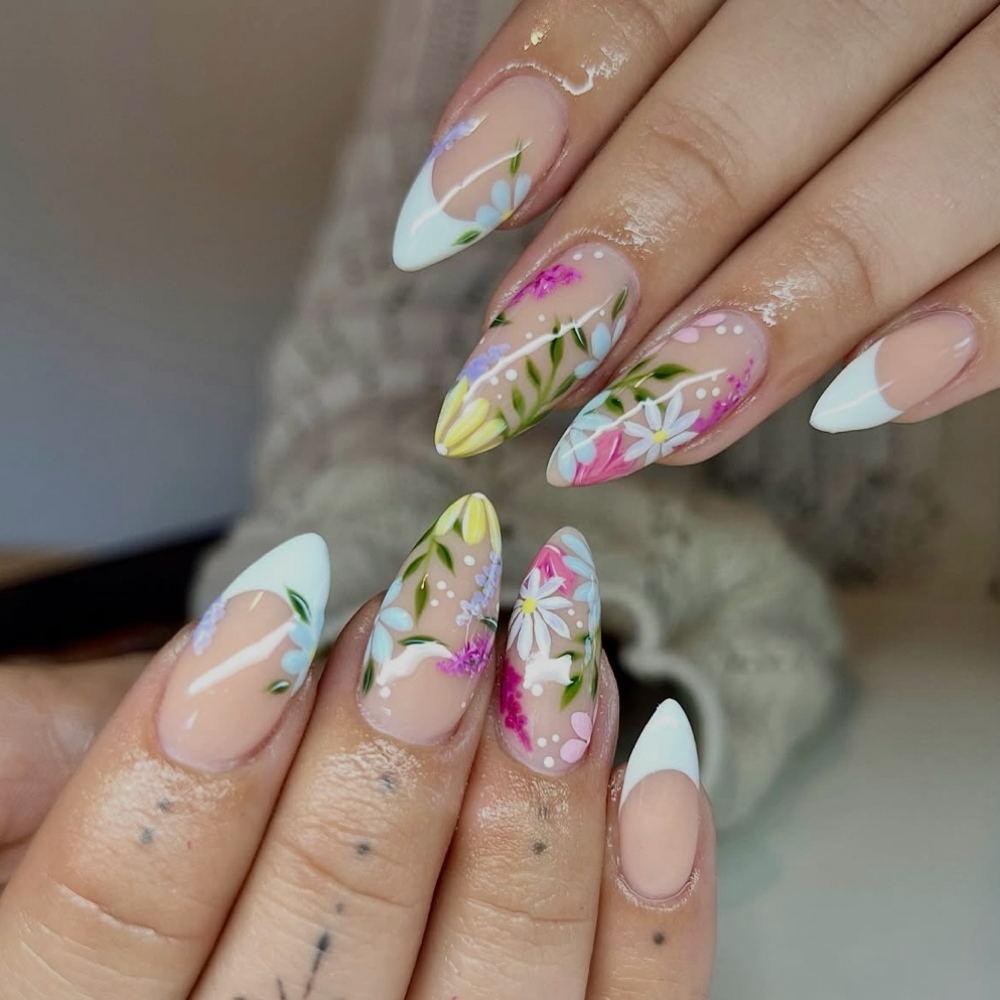 Structured Mani - Long at Nails by Savannah LLC in Canton, OH
