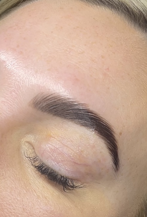 Brow Lamination, Shaping, Stain