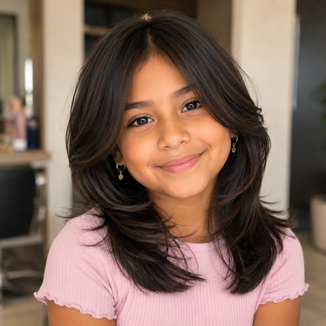 Girl's Haircut/Blow Dry (under 10) at Exhale Design by Dauna in Pottstown, PA
