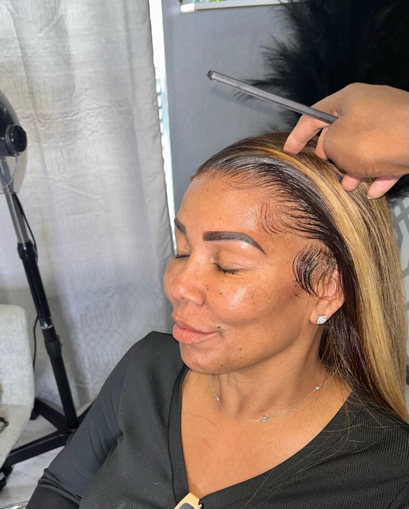 Closure/ Frontal Reconstruction at Eddyscizzorhandz in Atlanta, GA