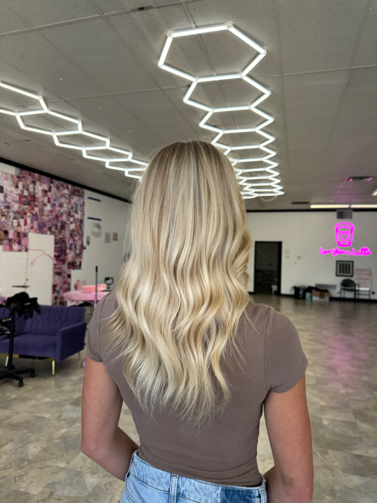 Partial Foil/ Balayage at MJ Haus Of Beauty in Des Moines, IA