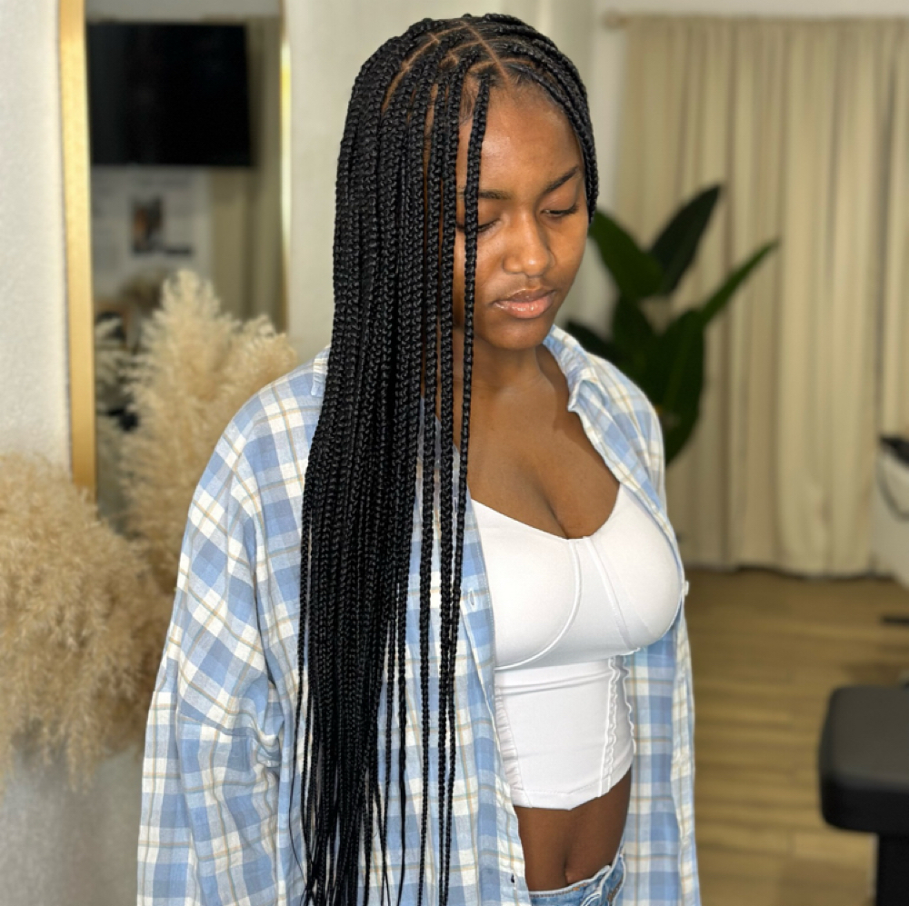 Knotless Braids at Afro Affair in Coconut Creek, FL