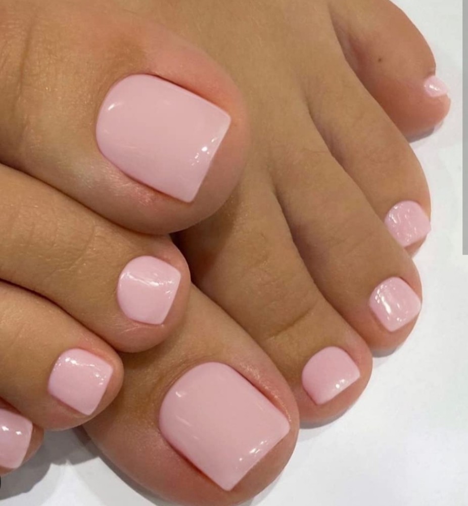 Acrylic Toes With Gel