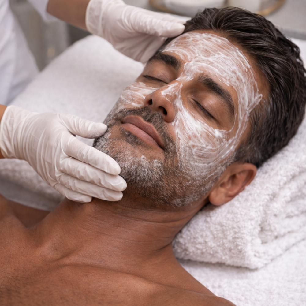 Gentlemen’s Facial at New Leaf Esthetics in Fresno, CA