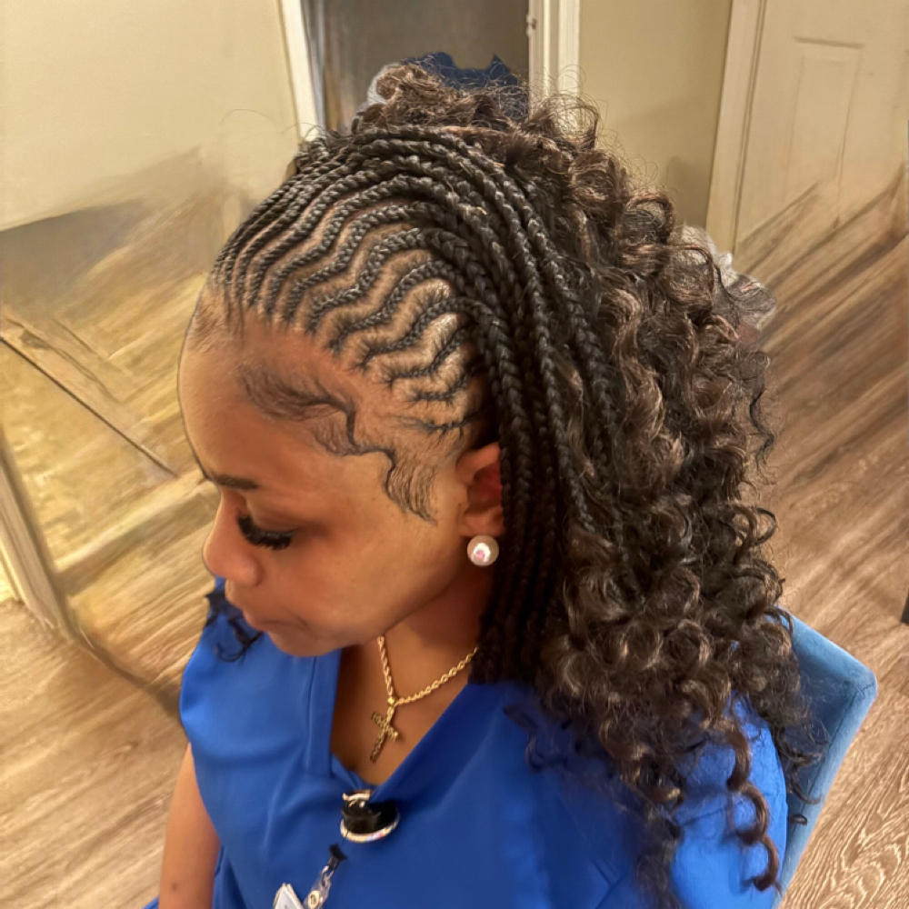 Half Braids/ Half Crochets at Jasmine Matthews in Carrollton, AL