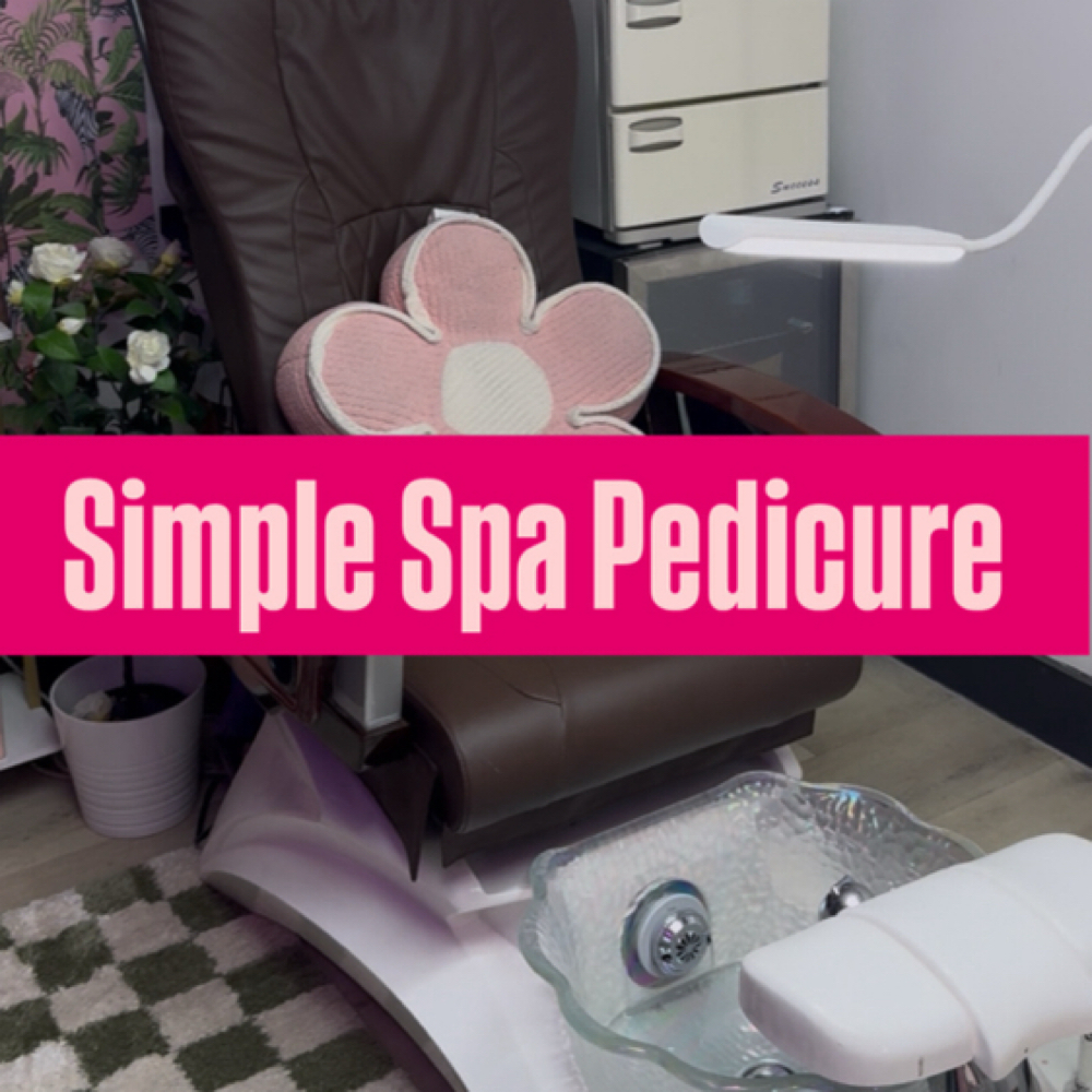 Soak, Scrub, Hot Towels, Gel Polish