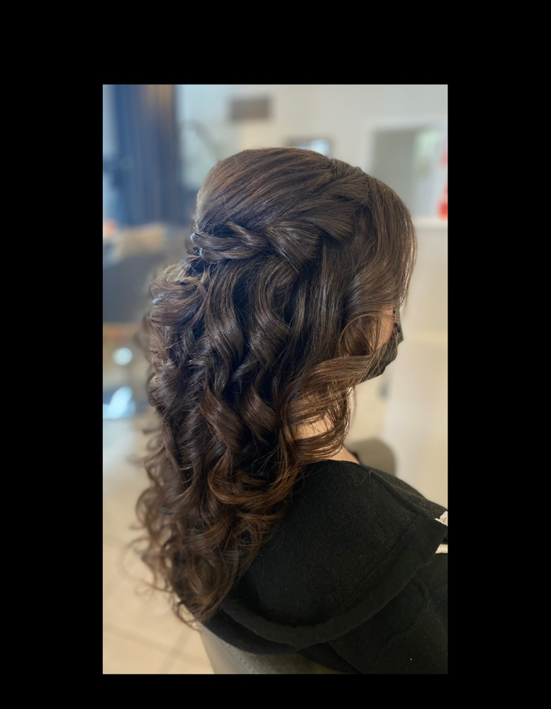 Half Up-do