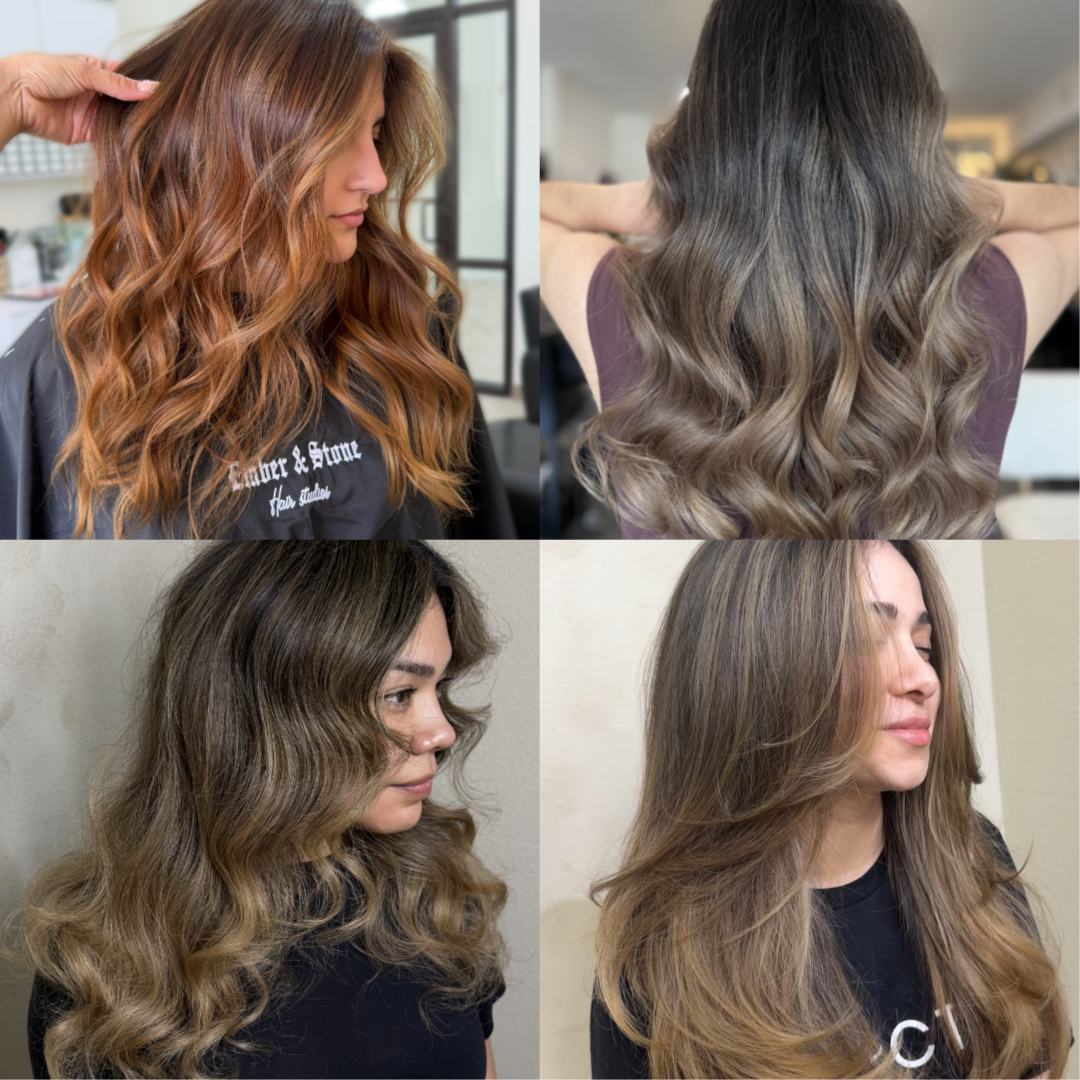 Custom color- Ombre at Ember+Stone Hair Studios in Edinburg, TX
