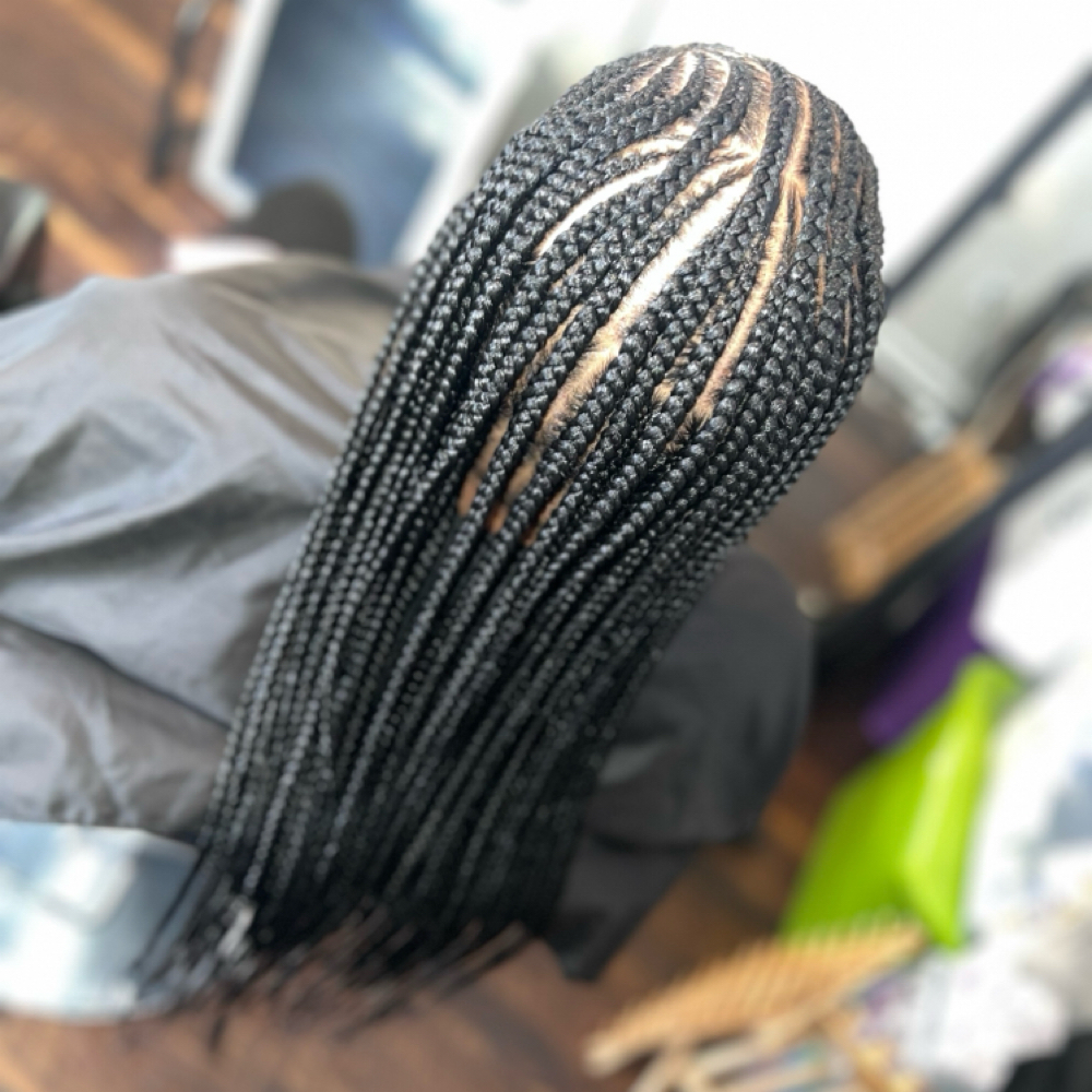 Layered Braids at Touched By Monica Nicole LLC in Saginaw, MI