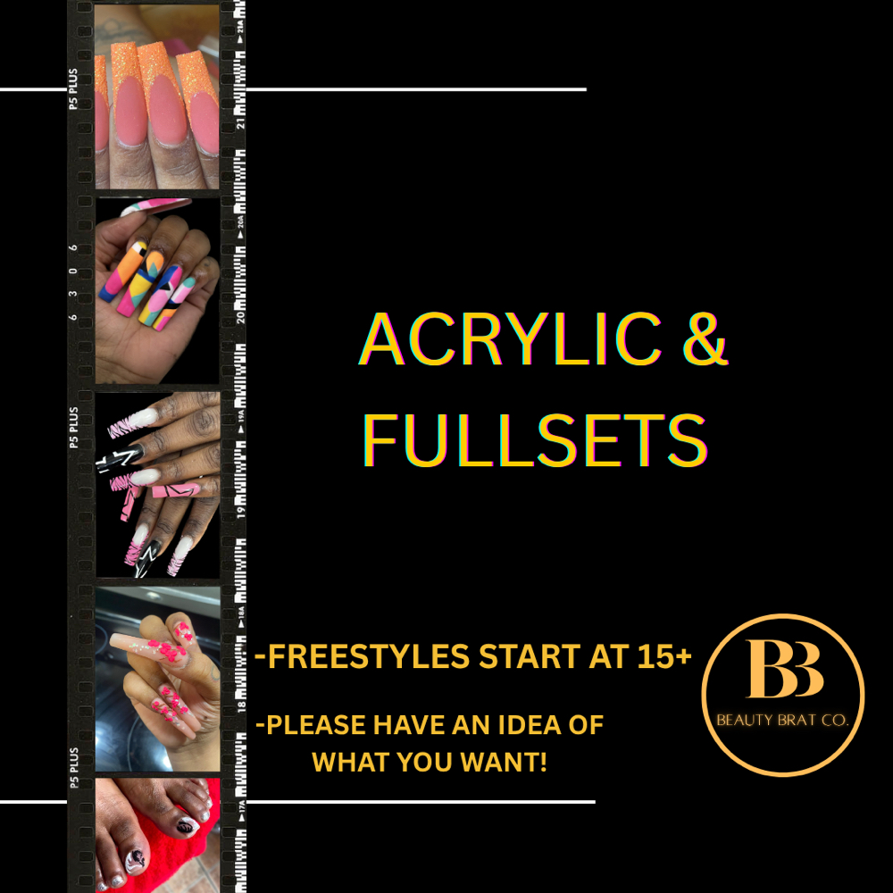 FULLSETS /ACRYLIC at Beauty Brat Co. in Queens, NY