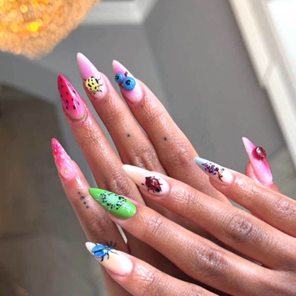 Freestyle Set at Ali’s Nail Lounge in Leominster, MA