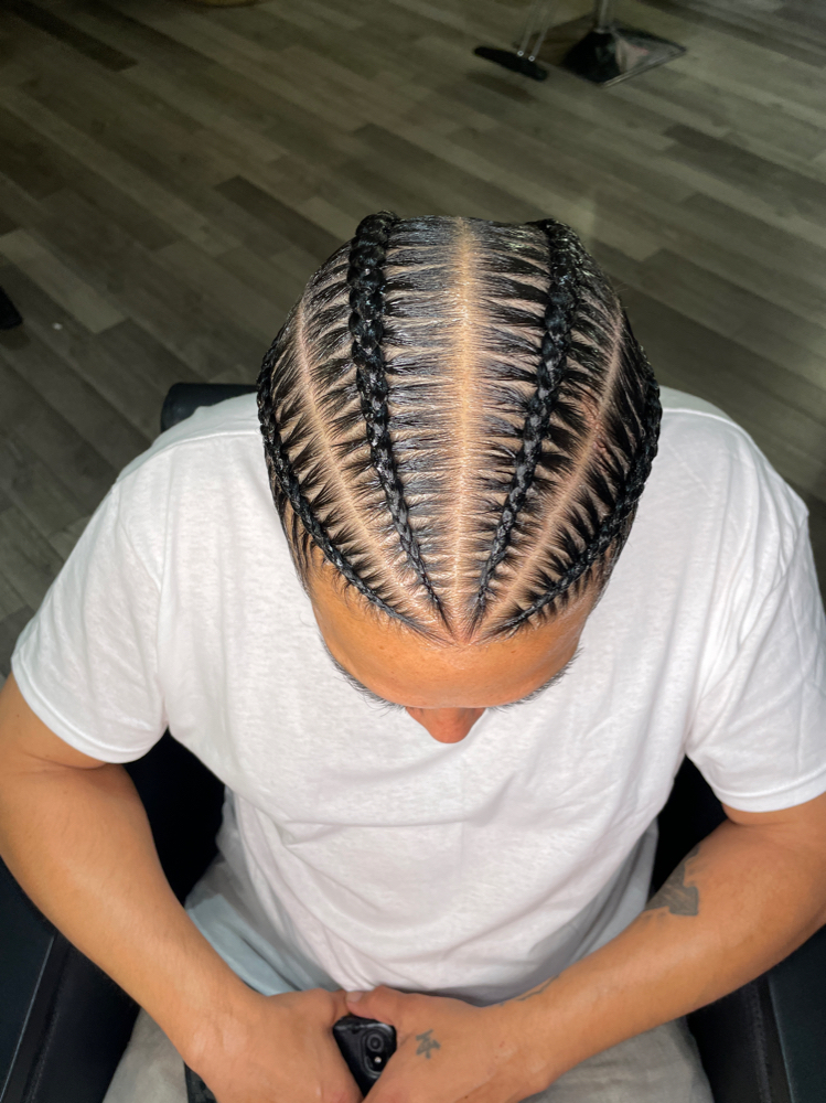 Men’s 4 Stitch Braids