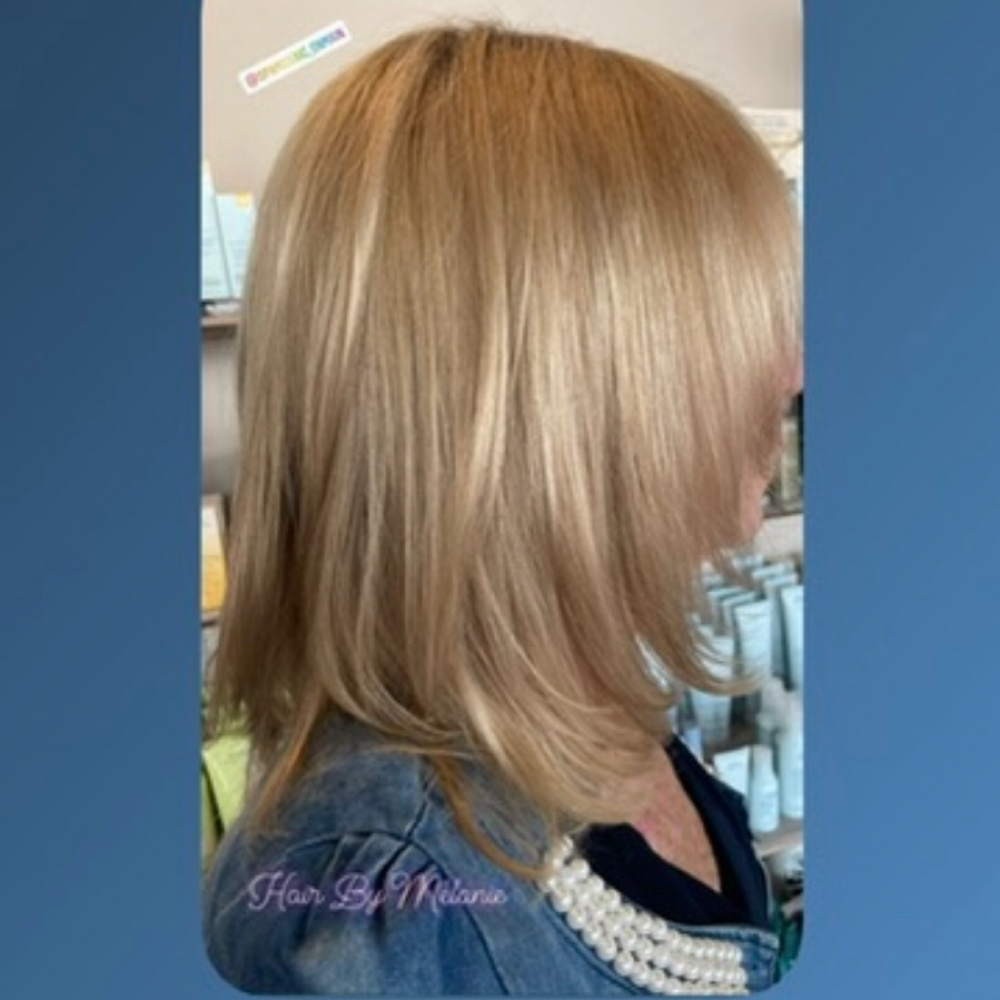 Partial Balayage at BeautyMel in East Greenwich, RI