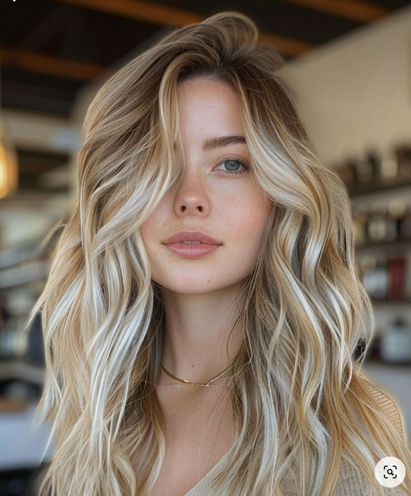 1/2 Head Highlight & Haircut