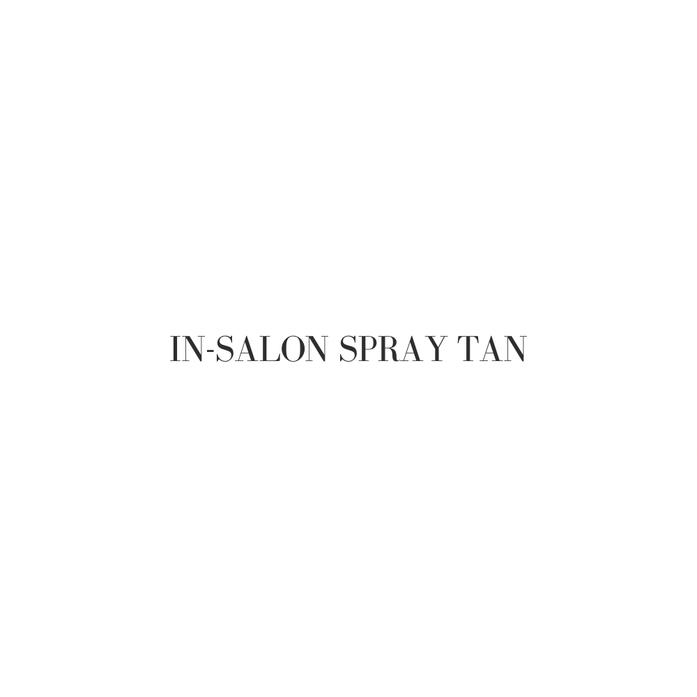 In-Salon Spray Tan