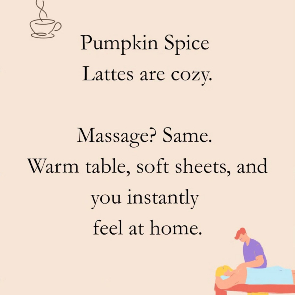 90 Min Pumpkin & Peace Session at A Moment for U Massage in Seymour, IN