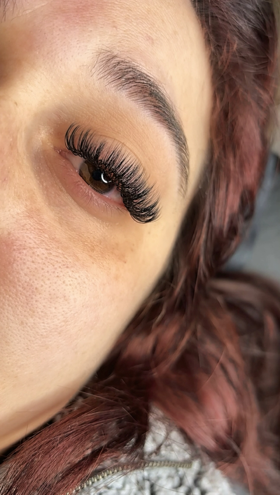 New Set Natural Hybrid Lash Exten