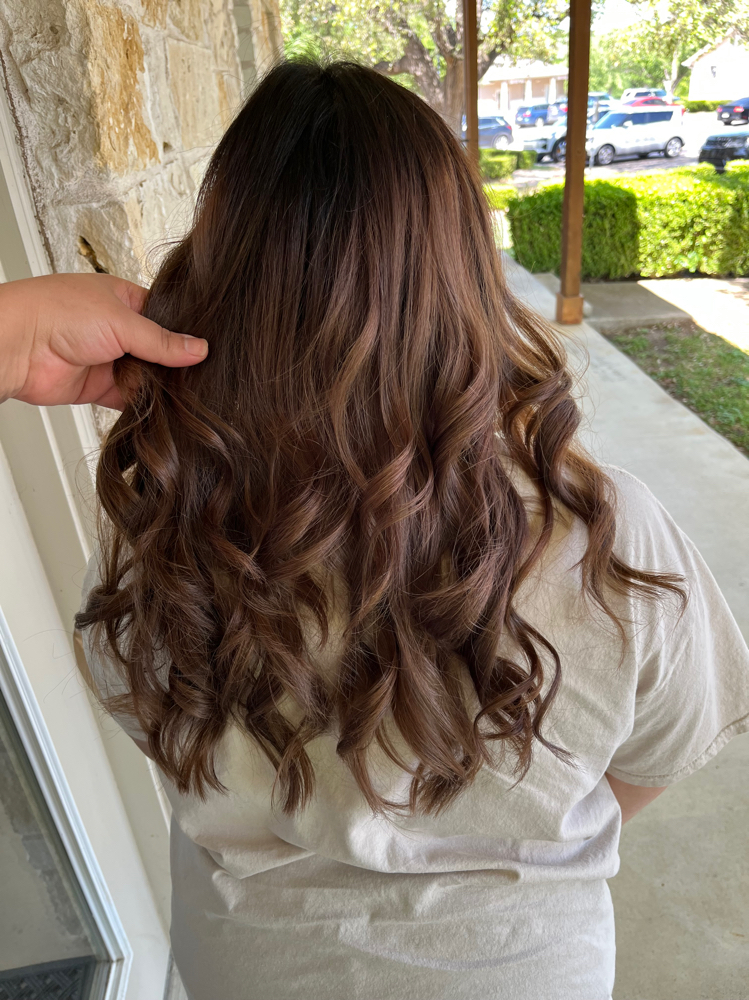 All Over Hair Color