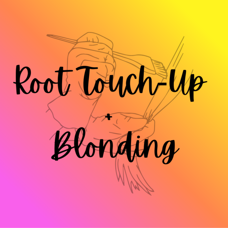 Root Touch-Up + Blonding