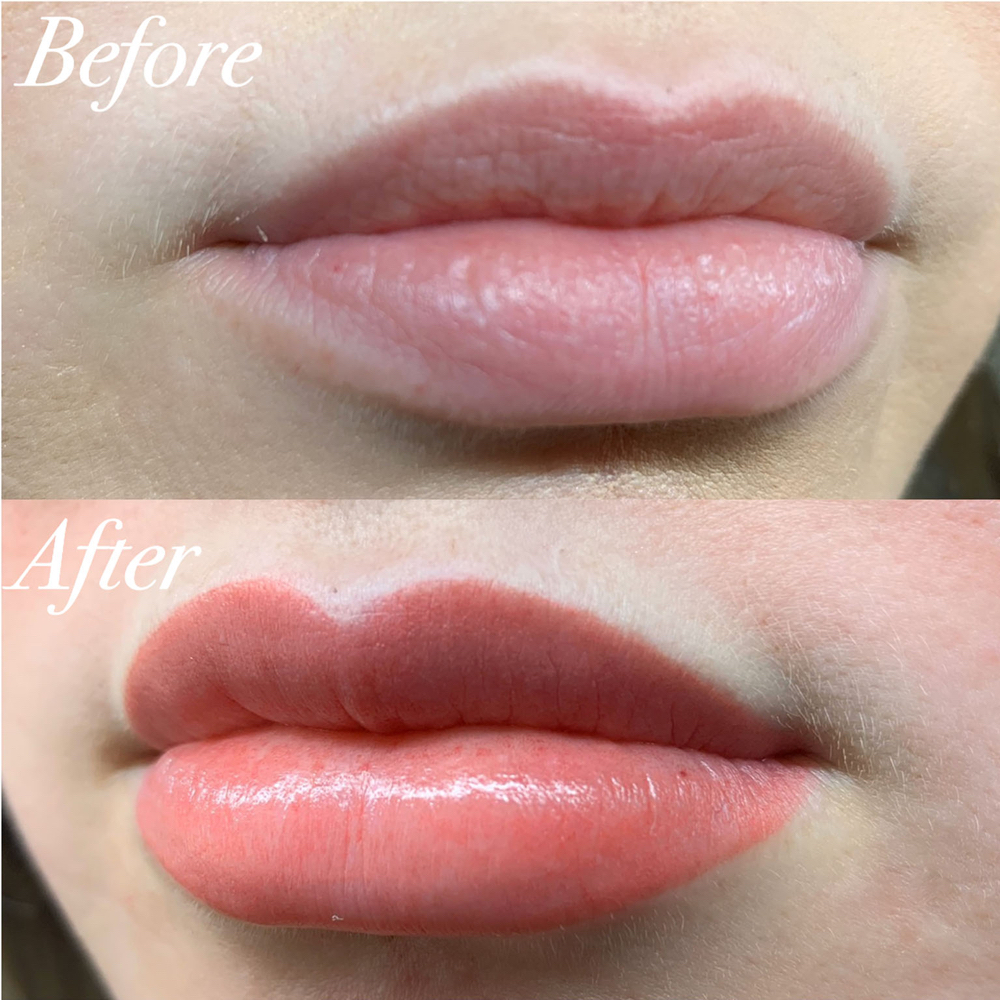 Lip Blush Semi-Perm Tattoo