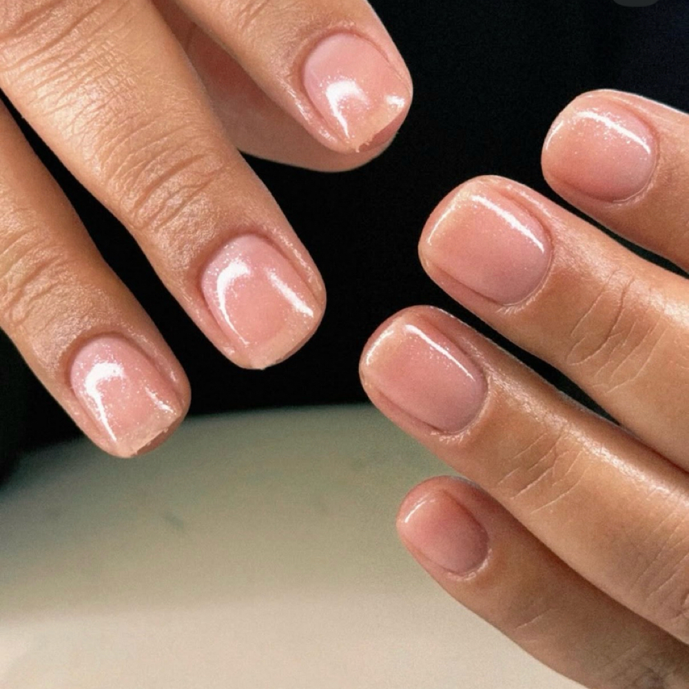 Russian Manicure With Builder