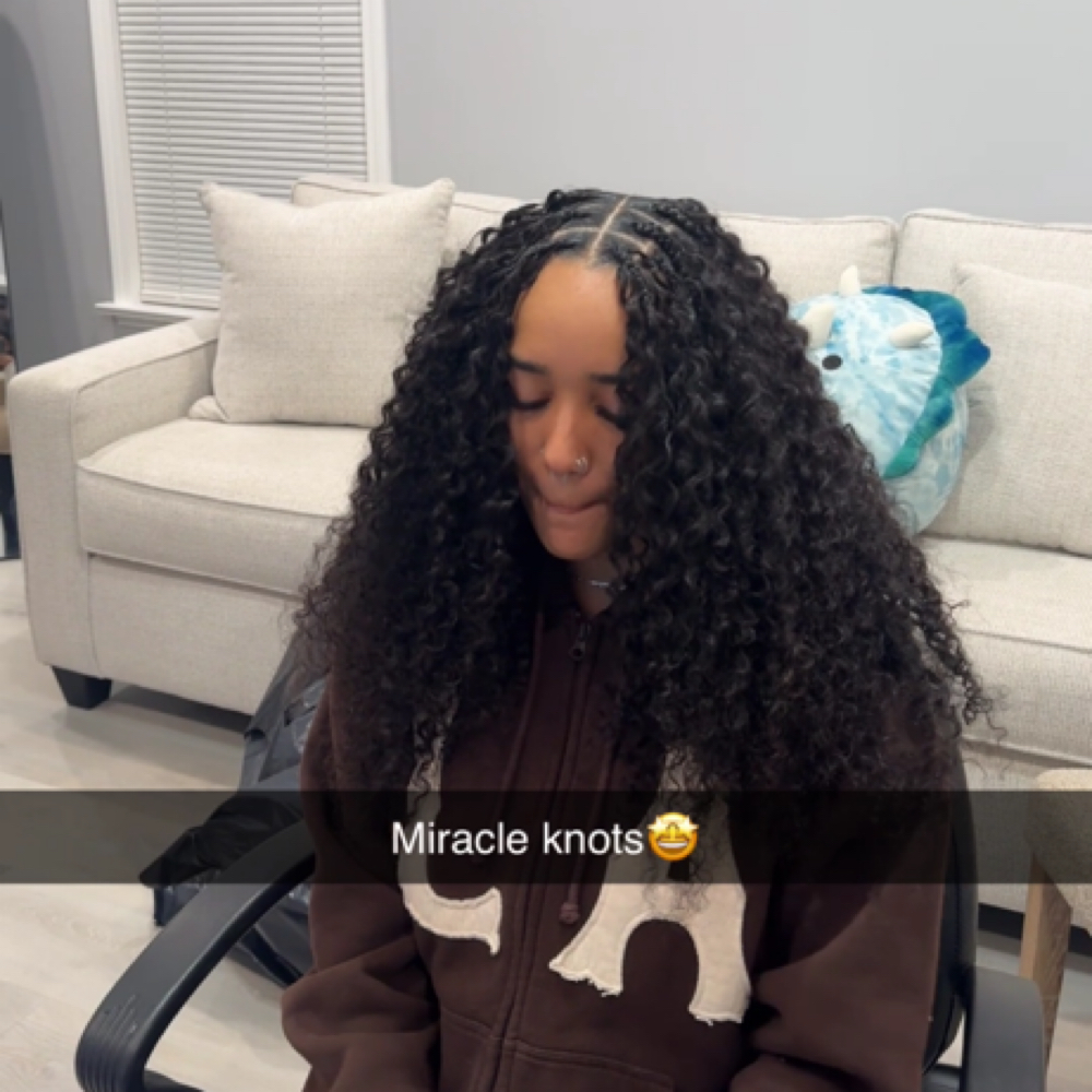 Miracle Knots at The Luxe Hair Studio in new bedford, MA