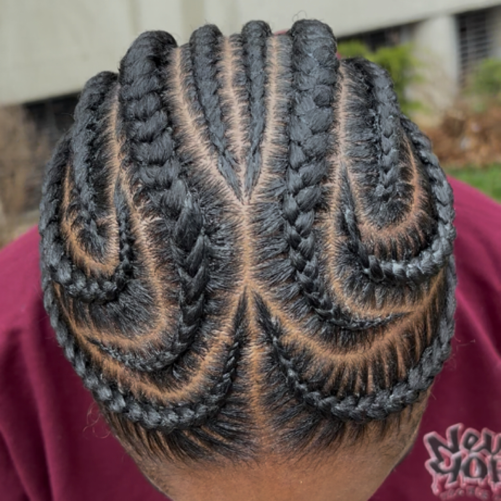 Men’s Stitch Braids at Terika’s Beauty & Spa in Bloomfield, NJ