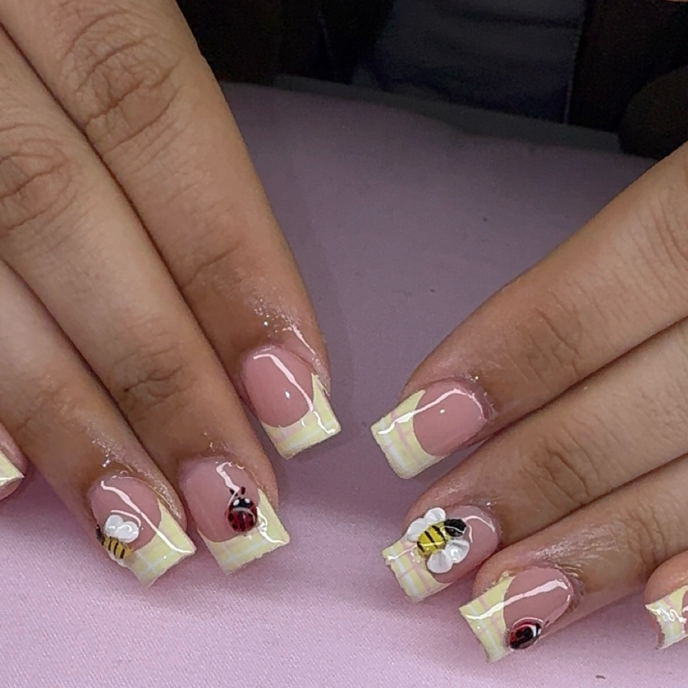 Short Gel X at Blossom nails in Olympia, WA