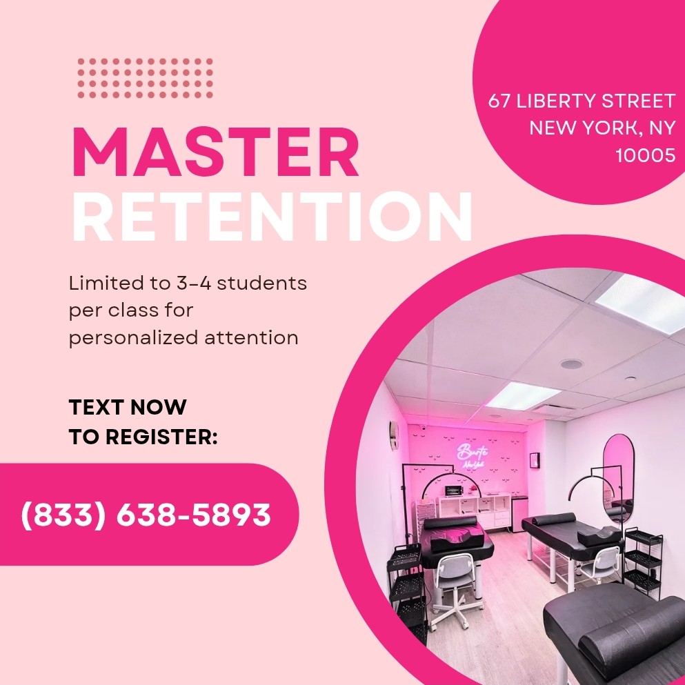 Eyelash Extension Retention Course