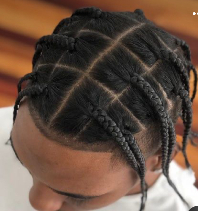 Large Boxbraids Natural Hair at To Be Crowned By Nina Lynn in Emmaus, PA