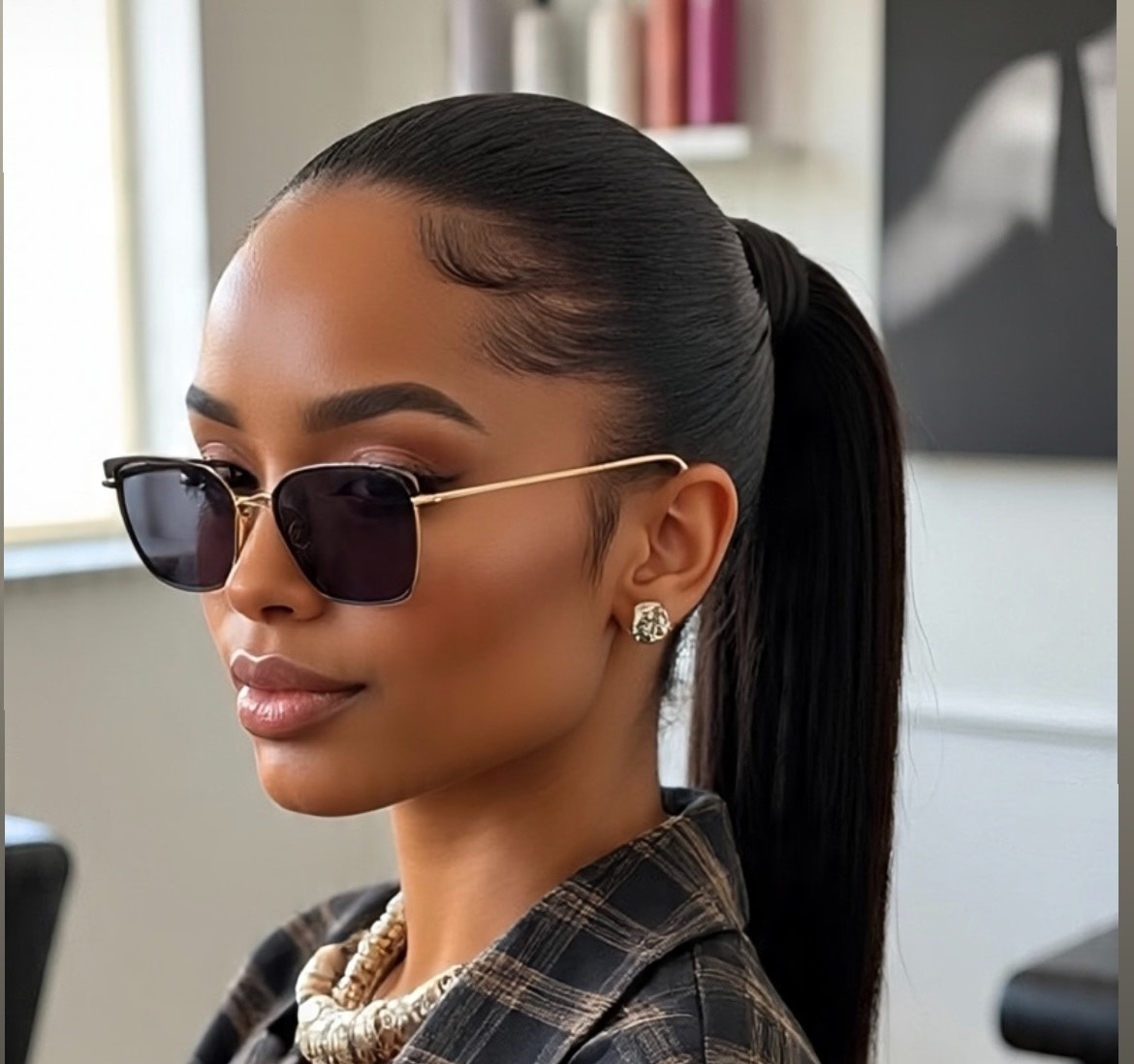 Sleek Ponytail