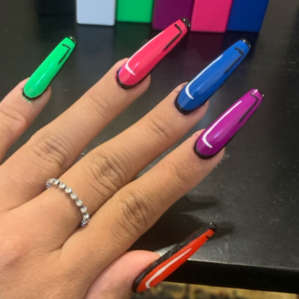 Acrylics Full Sets at Hidden Gem Spa & Studio in Muncie, IN