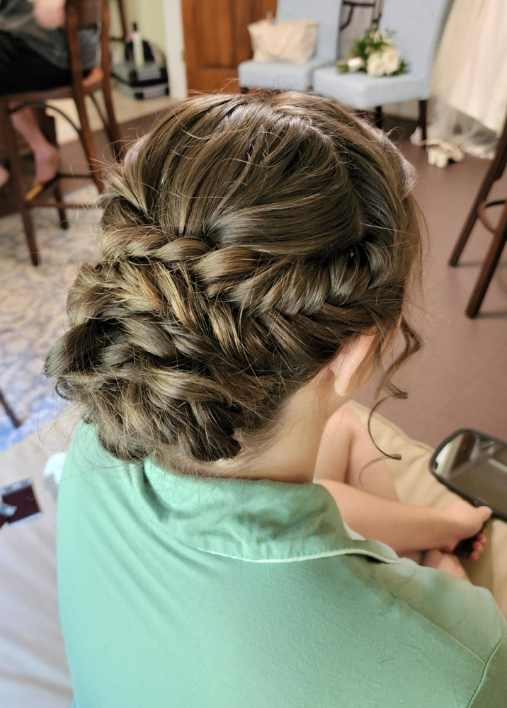 Bride Hair at Moxie Maison de Joli in Pensacola, FL