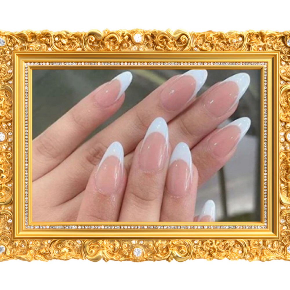 French Tips at The Pink Atelier in Raleigh, NC
