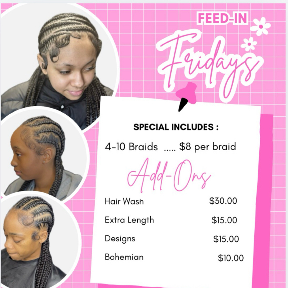 Feed In FRIDAY ✨ at Zayziee Stylesss in Milwaukee, WI