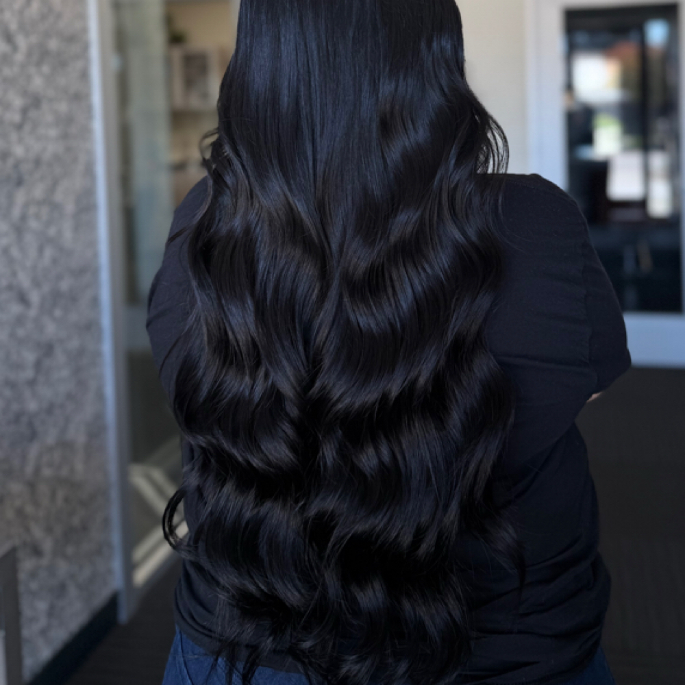 Curling Hair at Muse Hair Studio in Paso Robles, CA