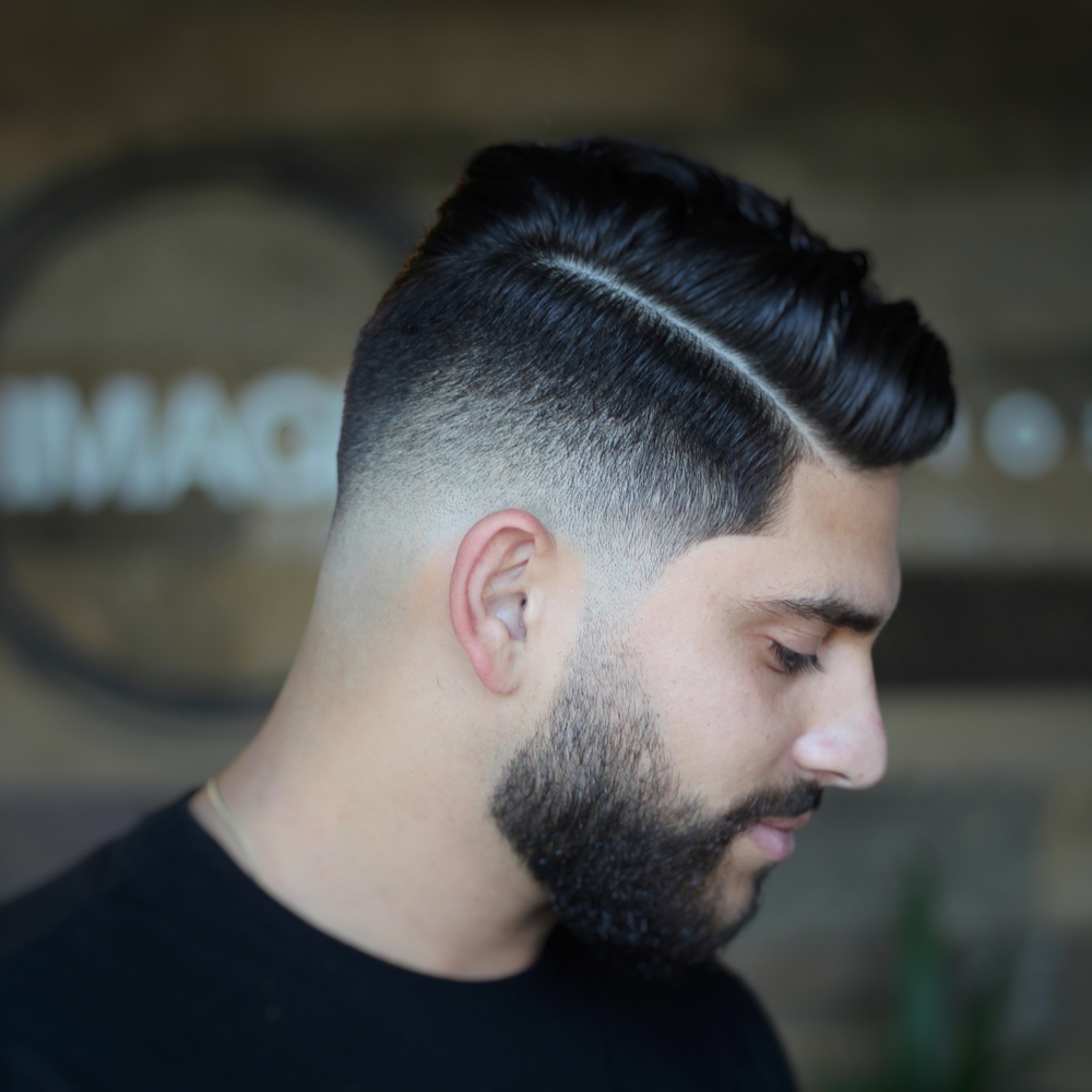 Mens Haircut and Beard