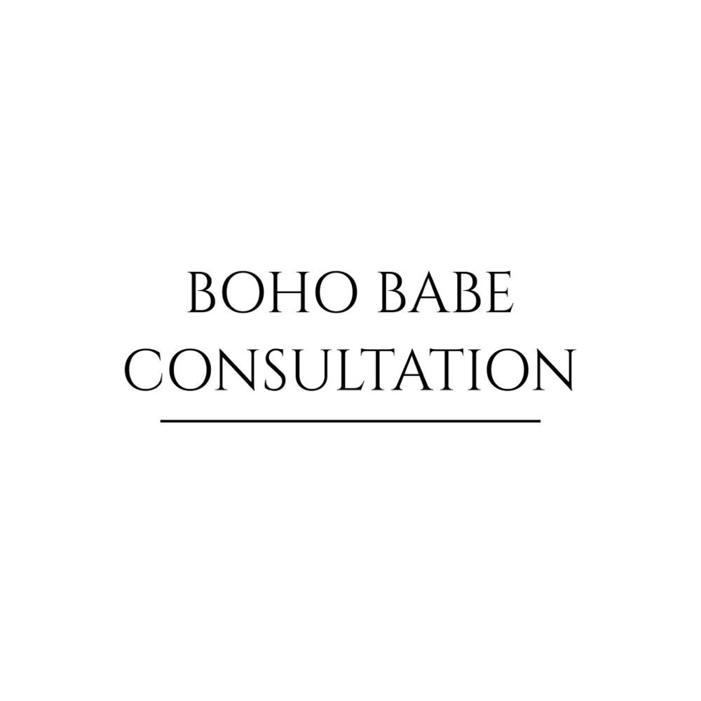 CONSULTATION at Boho Beauty Bar in Hammonton, NJ