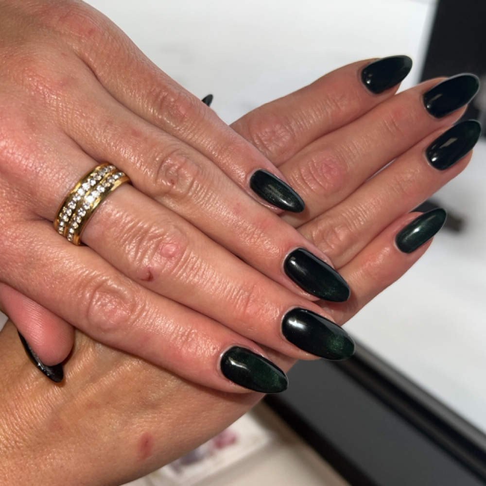 Dipping Powder with extensions at KT Artistry in Sioux Falls, SD