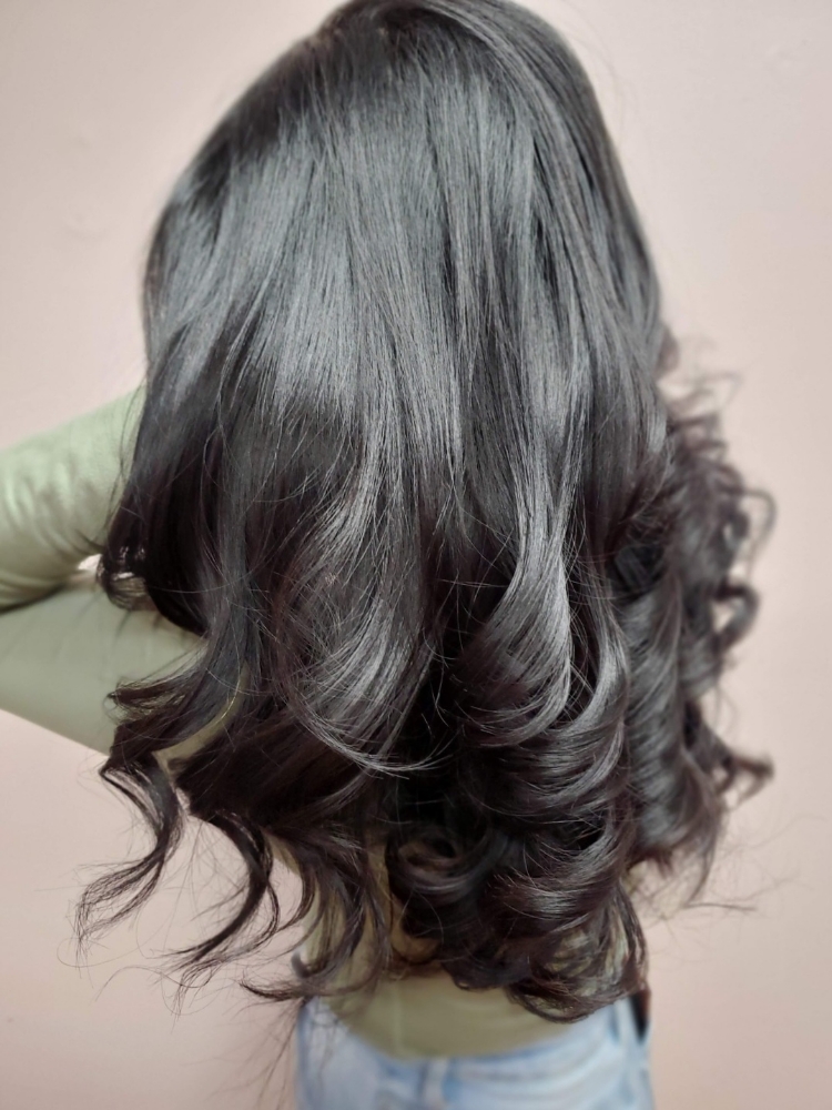 Mid-Waist Length Precision Cut at Stormee Stylez in Colorado Springs, CO