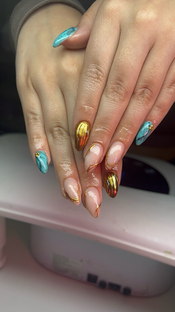 Medium Acrylic at Clawedxvirii in greenville, NC