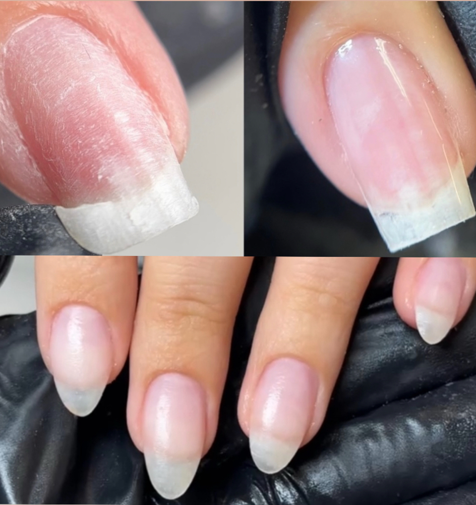 Overlay on Natural nails
